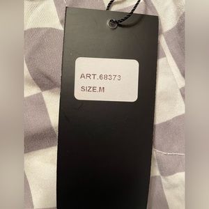 Venti6 gray checkered joggers